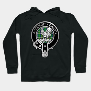 Clan Cockburn Crest & Tartan Hoodie